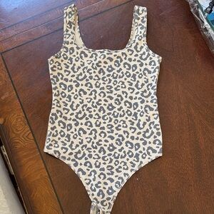 Abercrombie & Fitch Animal Print Top